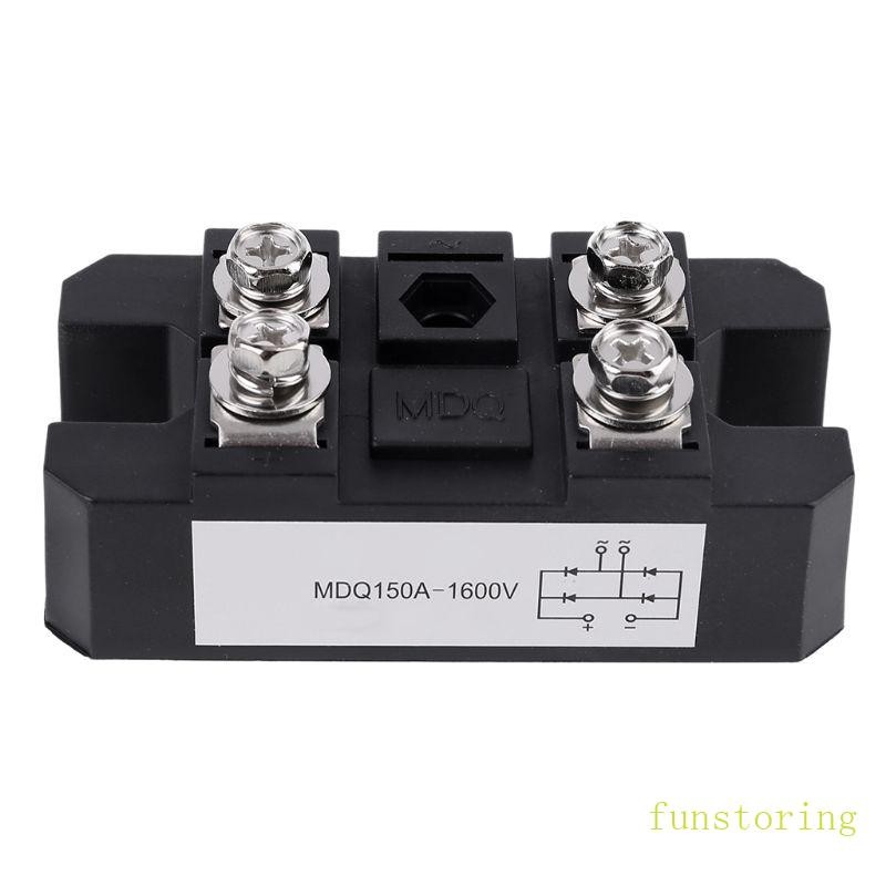 Fun MDQ 150A 1600V Bridge Rectifier สําหรับการแปลงการกระจายความร้อนที่ดีน้ําหนักเบา