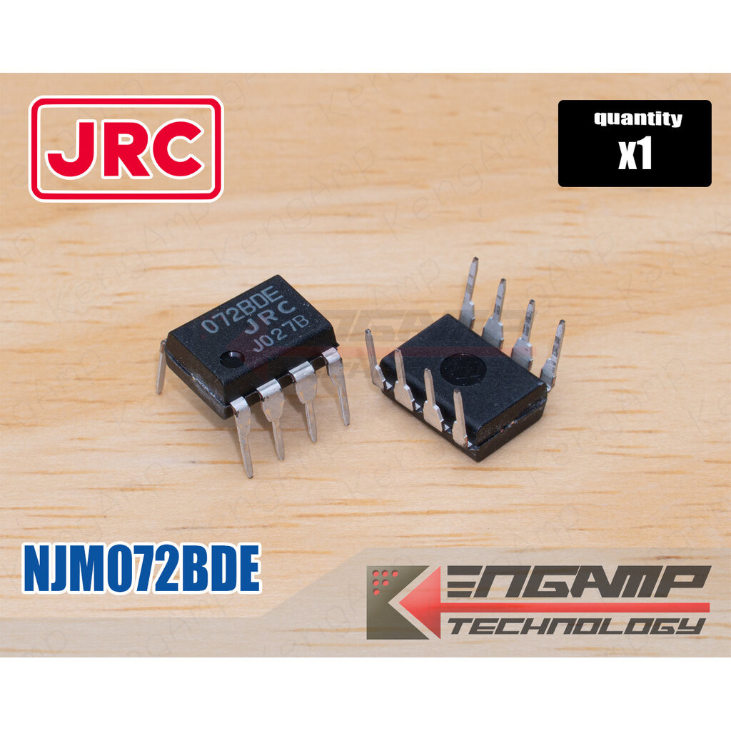 (1ตัว) [IC] NJM072BDE NJM072D JRC Dual J-FET input OP-AMP