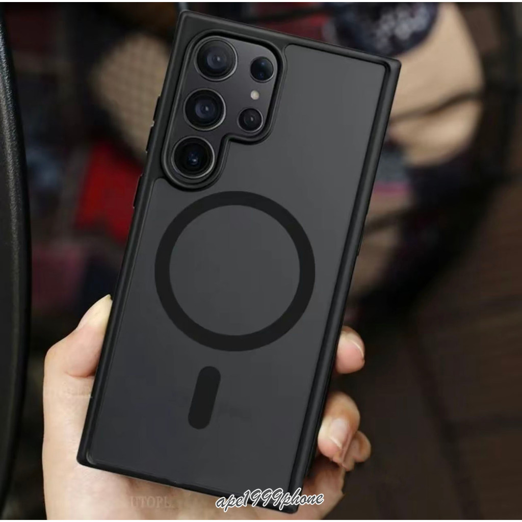 Case A06 A16 A26 A56 A36 A55 เคส ผิวด้าน แม่เหล็ก ชาร์จได้ สำหรับ SAMSUNG/iPhone 11 13 S21/S22/S23/S24/S25 Plus,Ultra,Fe