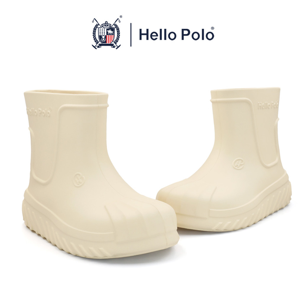 Hello Polo รองเท้ายางeva กันน้ำ แฟชั่น รองเท้าบูทหุ้มข้อ รองเท้าบูทกันฝน รองเท้าบูทบูทกันน้ำ Size 36-41 HP8029