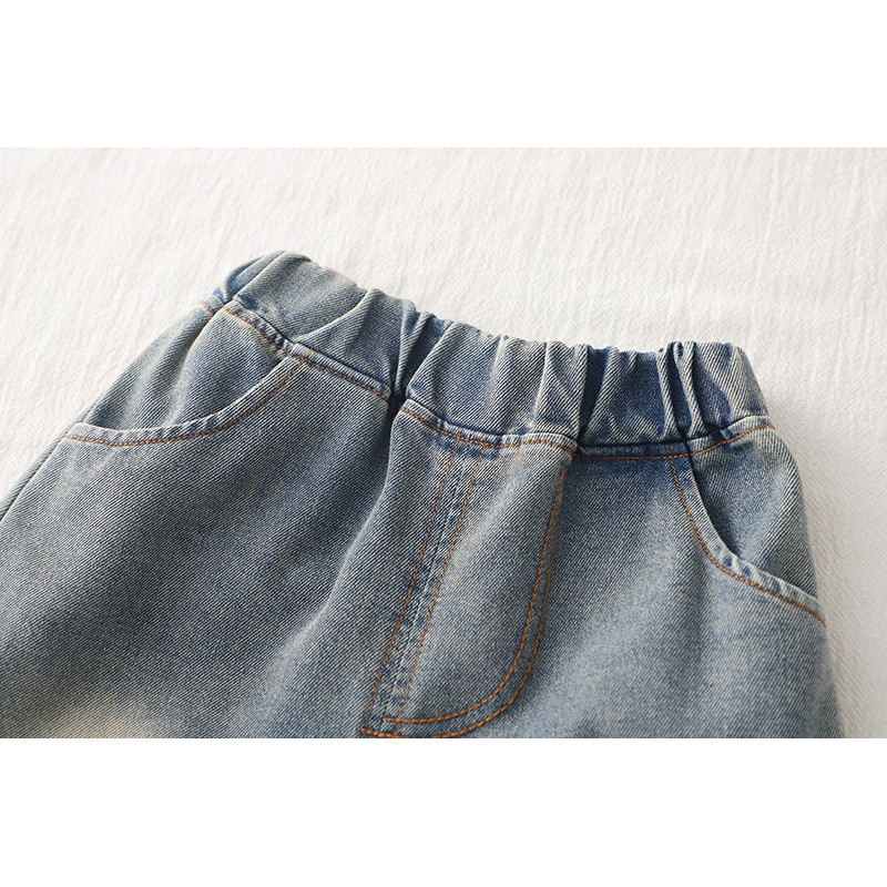 ใหม่เด็กชายหญิงเสื้อผ้าชุดทารกตัวหนาลายหมายเลข77เสื้อยืด+กางเกงขาสั้นผ้ายีนส์2ชิ้นชุดเด็กชุดลําลองเด็กเสื้อผ้าแฟชั่น - รูปที่ 6