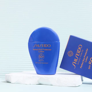 Shiseido Perfect Sun Protector Lotion SPF50+ PA++++ 50ml ชิเซโด้ โลชั่นกันแดด.