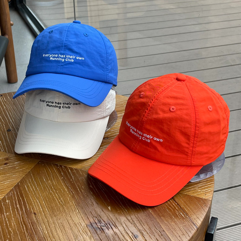 Thin Quick-Drying Cap น้ําหนักเบา Breathable เบสบอลหมวกชาย Royal Blue คู่ Sun หมวก