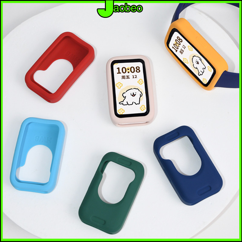 เคส ซองซิลิโคน for นาฬิกาอัจฉริยะ Huawei Band 10 9 8 Anti Gores ซิลิโคนป้องกันการตก for Huawei Watch