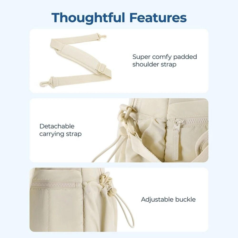 ปลาค็อดหวานใช่ กระเป๋าเดินทางผู้หญิง,น้ําหนักเบาแห้งและเปียกแยกเมฆสไตล์กระเป๋าออกกําลังกาย,ทนทานความจุขนาดใหญ่ทริปสั้นพร้อมกันน้ําโยคะยิมกระเป๋าถือส - รูปที่ 5