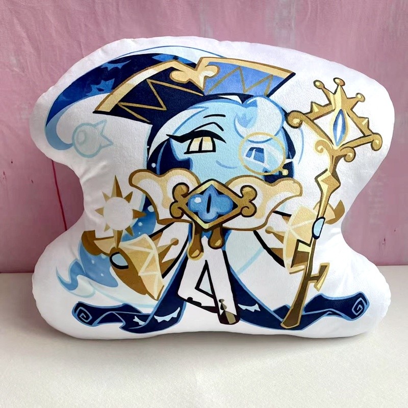 【พร้อมส่ง】shadow milk cookie plush Game peripherals shadow milk cookie plushie Biscuit Kingdom Carto