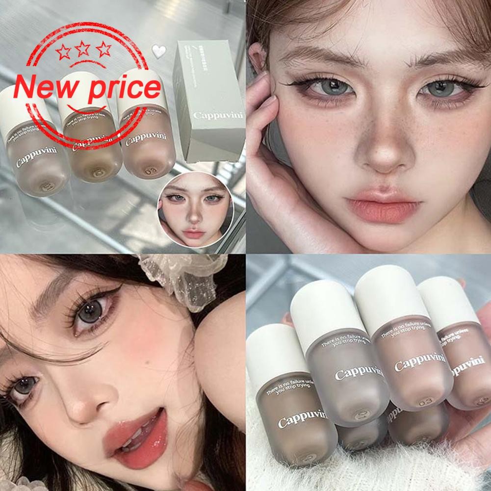 Capsule Matte Liquid Contouring Stick กันน้ําธรรมชาติสีชมพูครีม Shadow Contour Nose Grey Q7c4