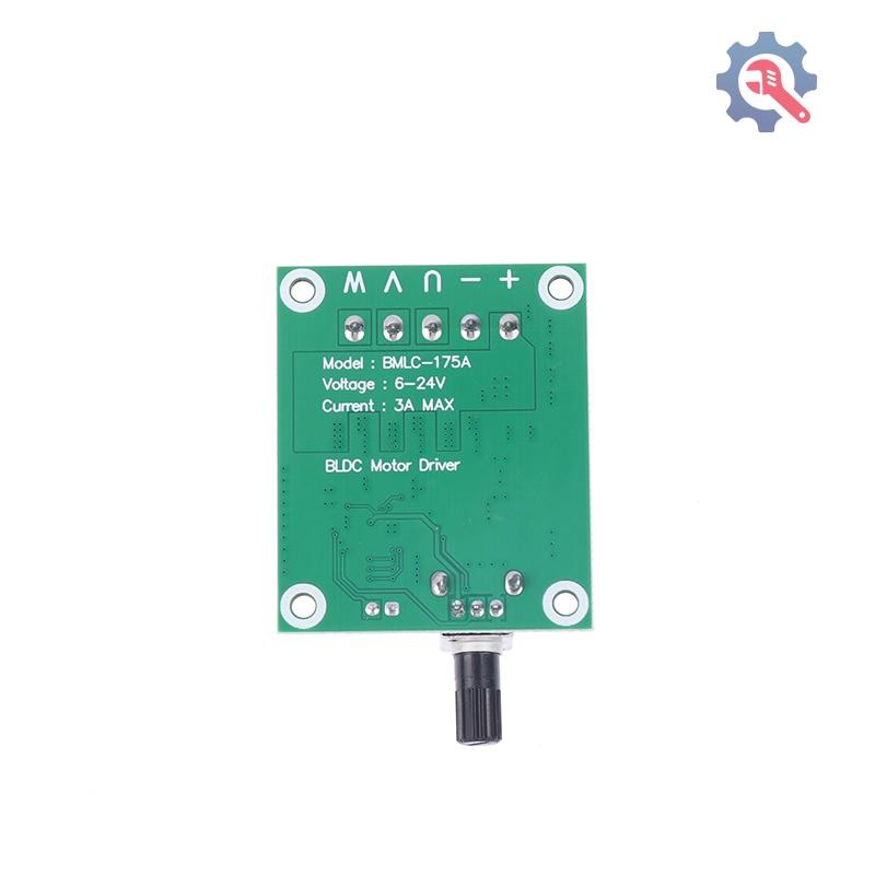 [GEX] บอร์ดควบคุมมอเตอร์ไร้แปรงถ่านคุณภาพสูง 6V12V24 โวลต์ไดรฟ์ CD พัดลมมอเตอร์ Governor DIY อุปกรณ์เสริม [TH] - รูปที่ 6