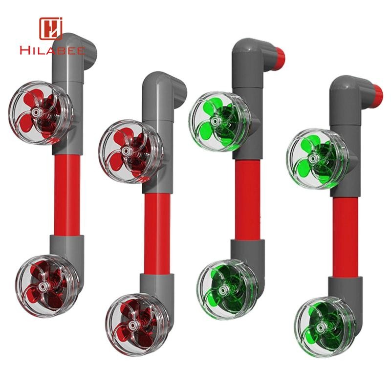 [hilabee] Aquarium Water Outlet Fan Aquarium Filter Outlet Accessories ชุดอุปกรณ์ท่อมัลติฟังก์ชั่นสํ