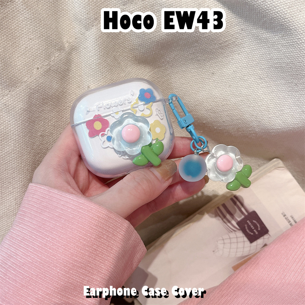 สําหรับ Hoco EW43 Case Casing Soft Silicone Cute Cartoon Headphone Case Cover