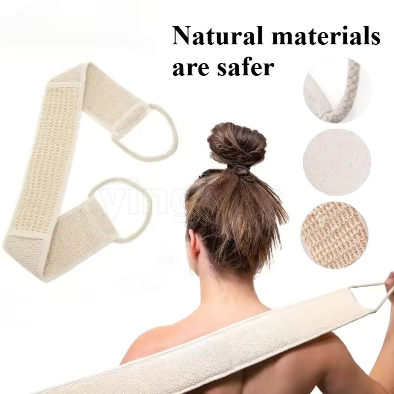 Natural Loofah Sponge Exfoliating Body Scrubber Deep Clean & Invigorrate Your Skin,Relax Your Body