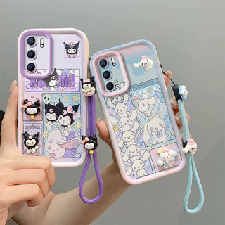 เคส OPPO A16 A16S A54S Anti fall อะนิเมะการ์ตูน TPU ซิลิโคนอ่อนนุ่ม 3D เคสโทรศัพท์น่ารัก XXLK