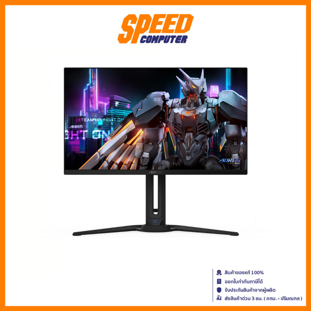GIGABYTE AORUS FO27Q3 27" OLED 2K 360Hz 0.03ms GTG MONITOR (จอมอนิเตอร์)  By Speed Computer