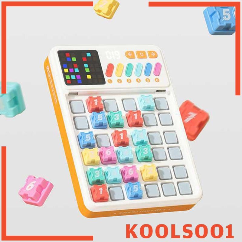 [Koolsoo1] Sudoku Puzzle Game เครื่องมือฝึกการคิดทางคณิตศาสตร์ Fine Motor Sudoku Machine สําหรับ