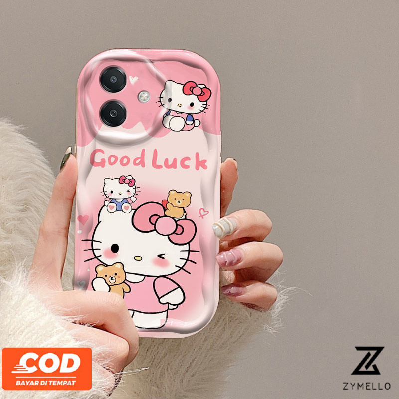 Phone Case OPPO A3X A3 5G A3 PRO Kuromi Cinnamon Dog Pendant Shockproof TPU Phone Case