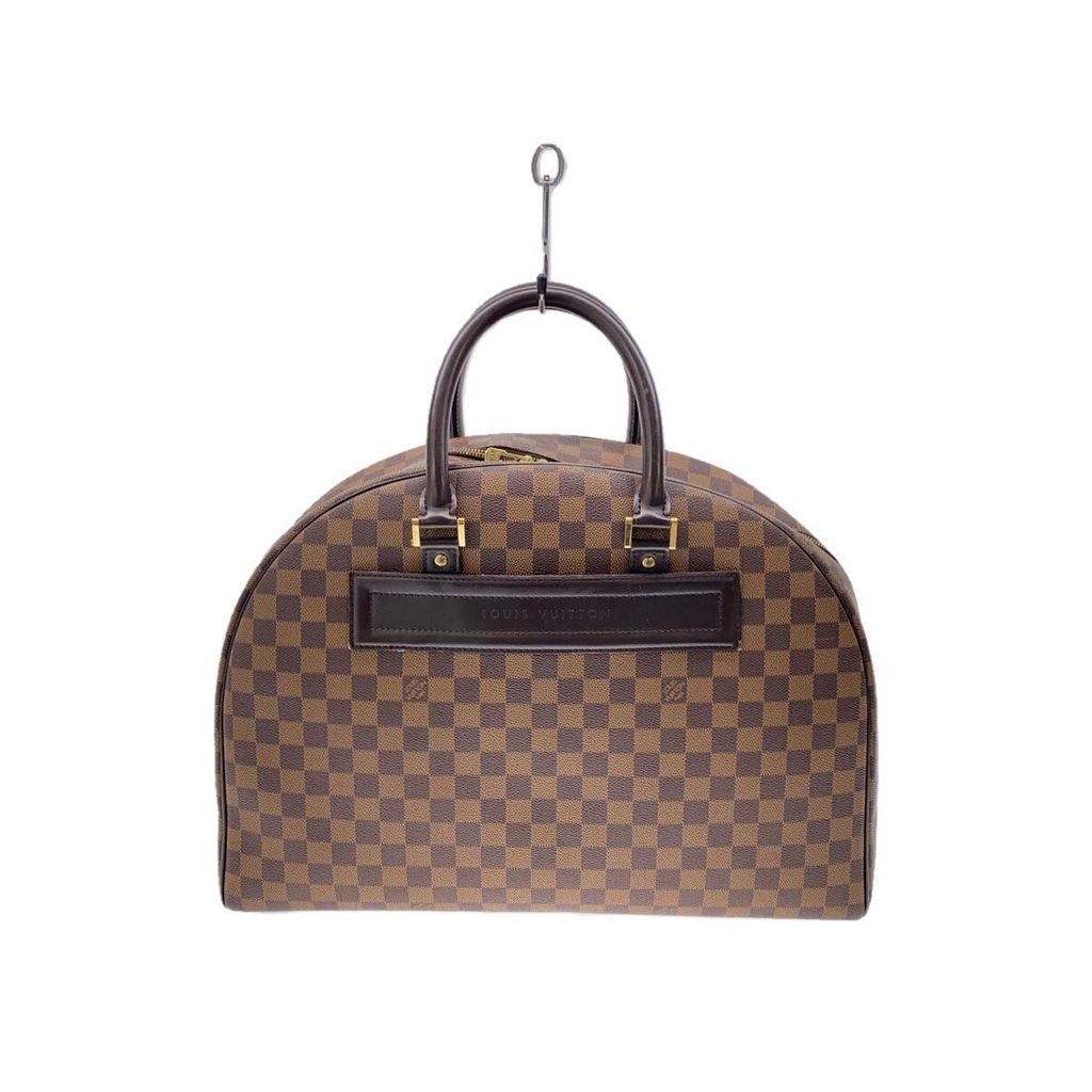 Louis VUITTON Damier Ebene Brown กระเป๋าถือ PVC Nolita 24_Damier Eben_BRW BRW ส่งตรงจากญี่ปุ่นมือสอง