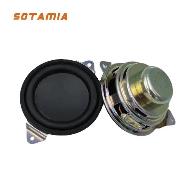 Sotamia 2 ชิ้น 1.5 นิ้วลําโพงความถี่ 4 โอห์ม 15 วัตต์ลําโพงไฮไฟโฮมเธียเตอร์ลําโพงสําหรับ Harman Kardon Aura Studio3