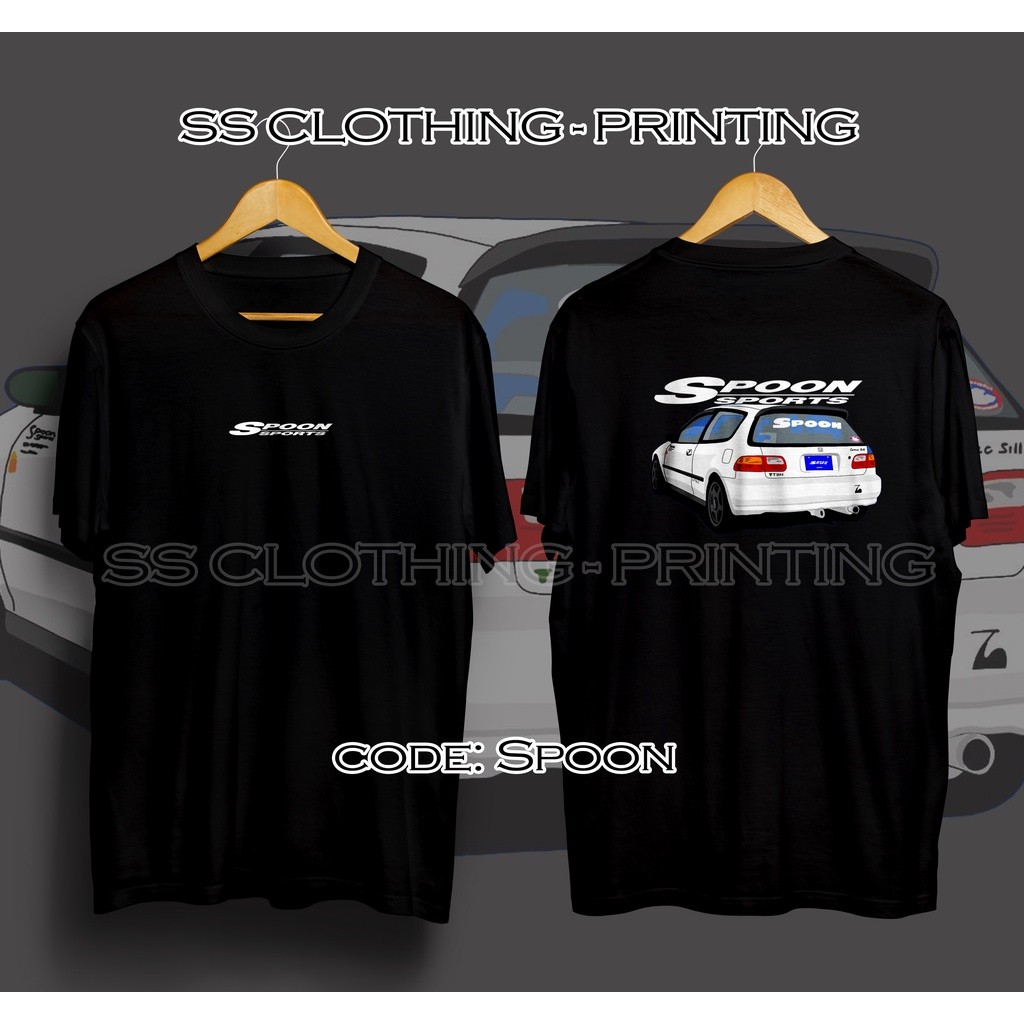 Spoon Sports Car Shirt Car Guy Tshirt Microfiber Jersey Limited Edition