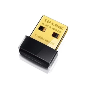 TP-LINK TL-WN725N 150Mbps Wireless N Nano USB Adapter ตัวรับสัญญาณ WiFi ผ่านคอมพิวเตอร์หรือโน๊ตบุ๊ค