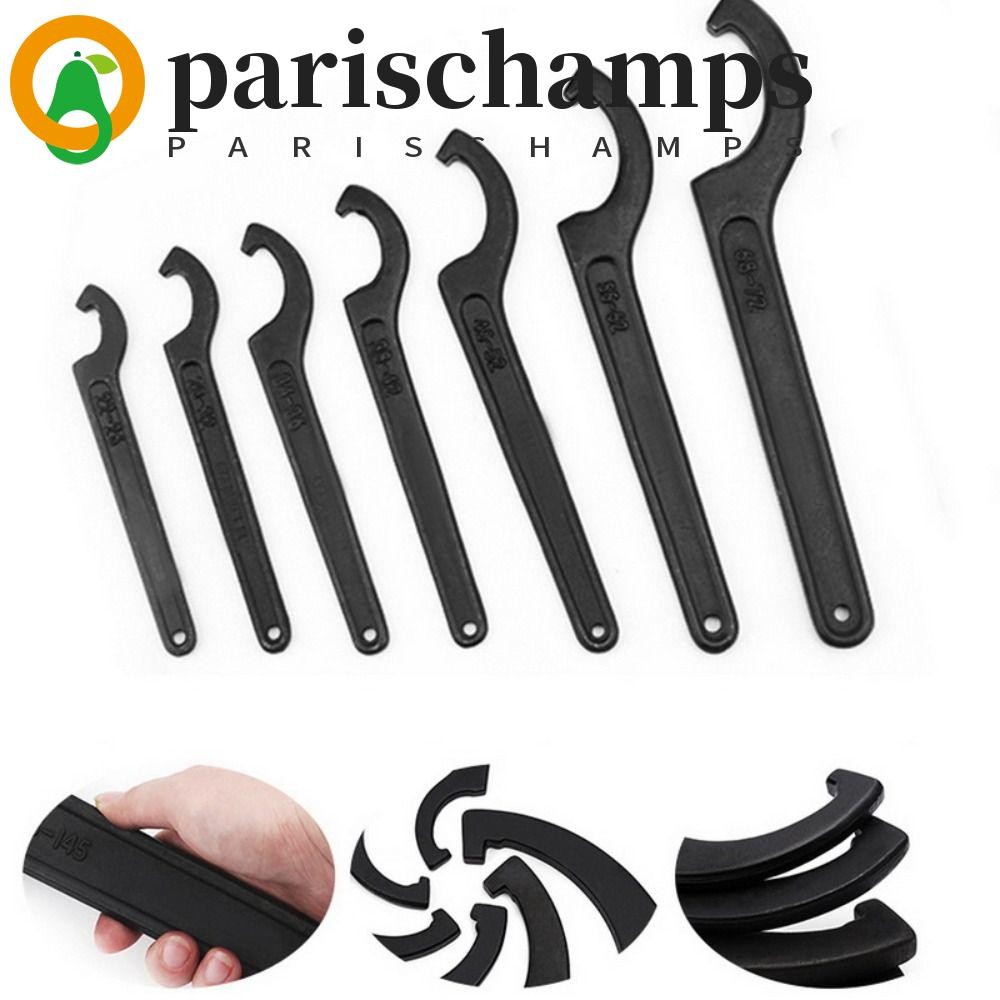 Parischamps ประแจตะขอ, Round Nut Pre Load Hook C Hook Spanner, เครื่องมือปรับ 22-72 มม. ประแจ Crescent โช้คอัพจักรยานรถจักรยานยนต์