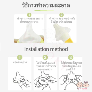 VICTOKY จุกหลอก จุกนม เนื้อสัมผัสนุ่มและให้ความรู้สึกเหมือนน้ํานมแม่ จุกดูดนม มีขนาด S/M/L/X