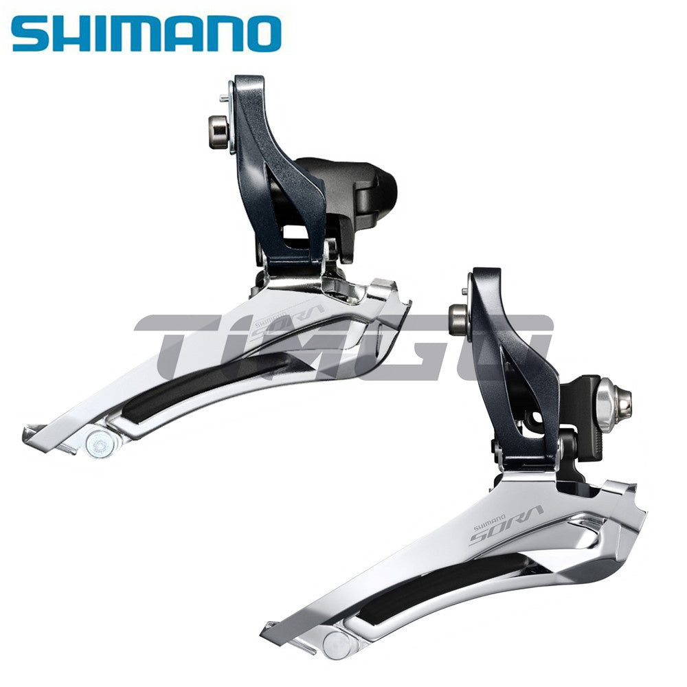 Shimano Sora FD-R3000 Road Bike 29 Speed Double Front Derailleur Braze-On/Clamp-On 31.8/34.9 มม.