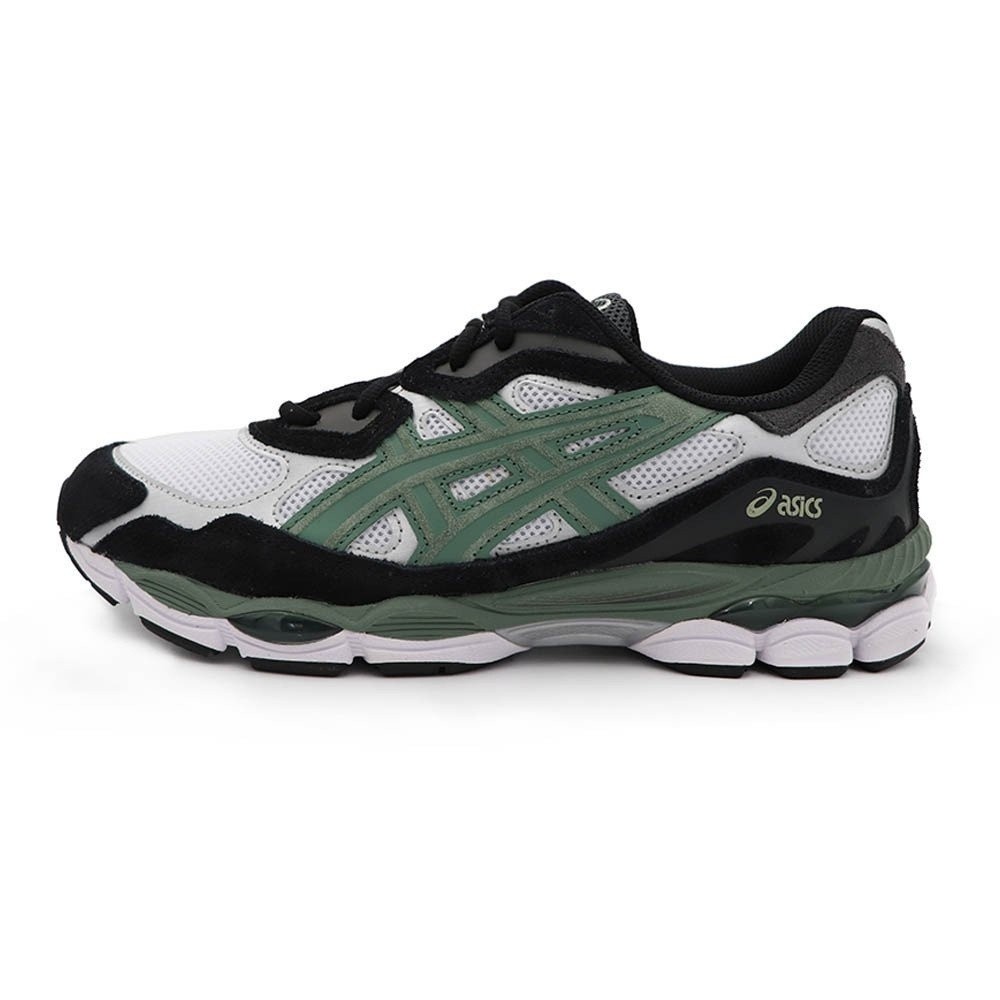 Asics GEL-NYC Black Green unisex Retro Time Casual sneakers Men's b3681 [Hsinchu Royal 1201a789-101]