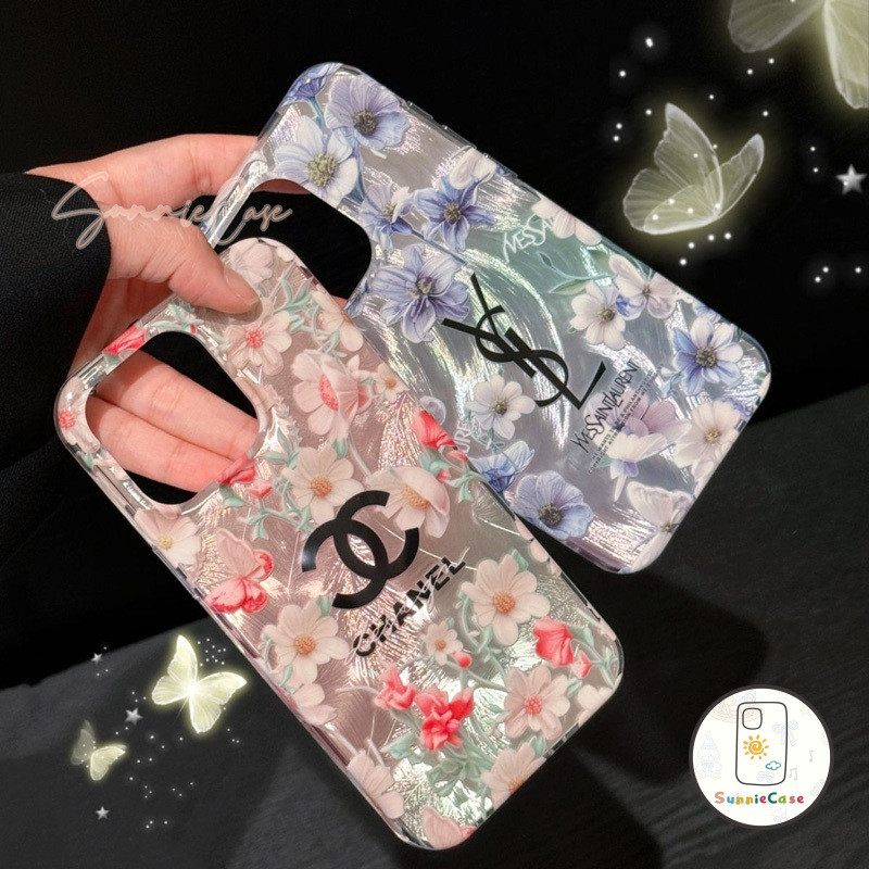 แบรนด์หลัก ดอกไม้สด เคสโทรศัพท์ Realme C55 C15 C21 C67 C35 C53 C515i C11 C25 C30 C21 6i C51แฟชั่น ซอฟต์เชลล์ หรูหรา เคส