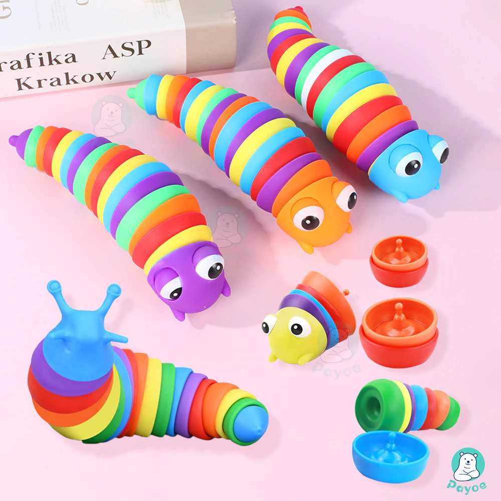 PAYOE ของเล่นคลายเครียด 3D ไบโอนิค หนอน thumbnail 3