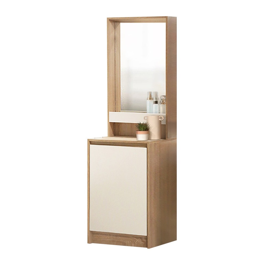 SB Design Square โต๊ะเครื่องแป้ง รุ่น Kyoto สีไม้อ่อน (50X40X170 ซม.)  แบรนด์ LOOMS