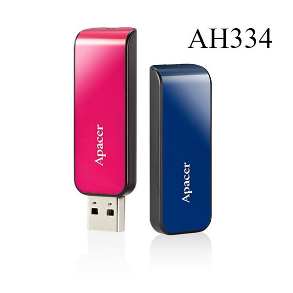 Apacer รุ่น AH334 Flash Drive 16GB , 32GB , 64GB ประกันศูนย์ไทย 5 ปี