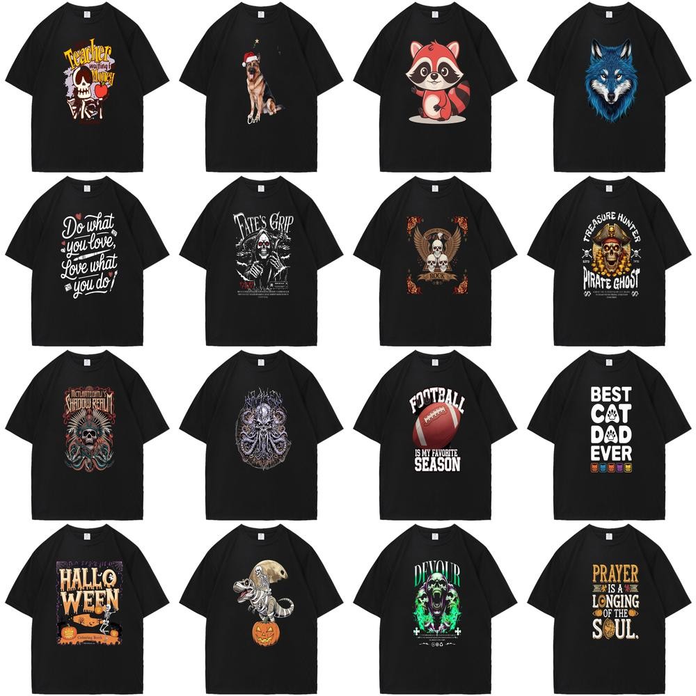 เสื้อยืด Teacher Money Money Money พร้อมลายโครงกระดูก