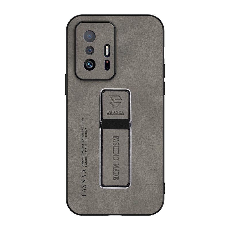 สําหรับ Xiaomi 11T, Mi 11T Pro, เคสโทรศัพท์หนังนิ่มหนังแกะหรูหราพร้อมที่ยึดในรถยนต์แบบแม่เหล็กมัลติฟังก์ชั่น