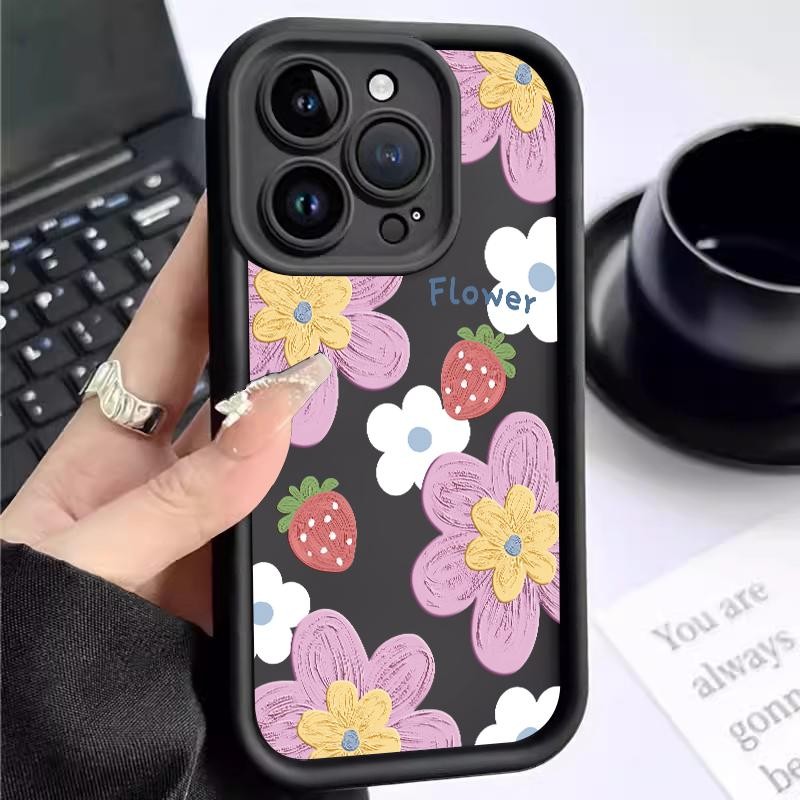 เหมาะสำหรับ Xiaomi POCO M3 M5s M6 Pro 4G X5 5G X6 C55 C65 ป้องกันกรณีโทรศัพท์เลนส์เคส Artistic Oil P