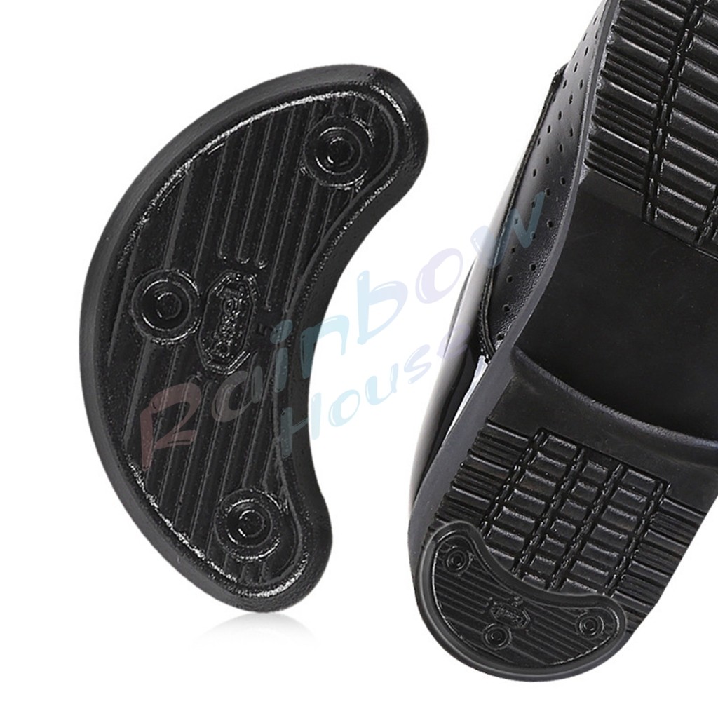 R.H. เกือกม้า แบบพลาสติกอ่อน กันส้นรองเท้าสึก ขายเป็นคู่ Shoe Repair Pad
