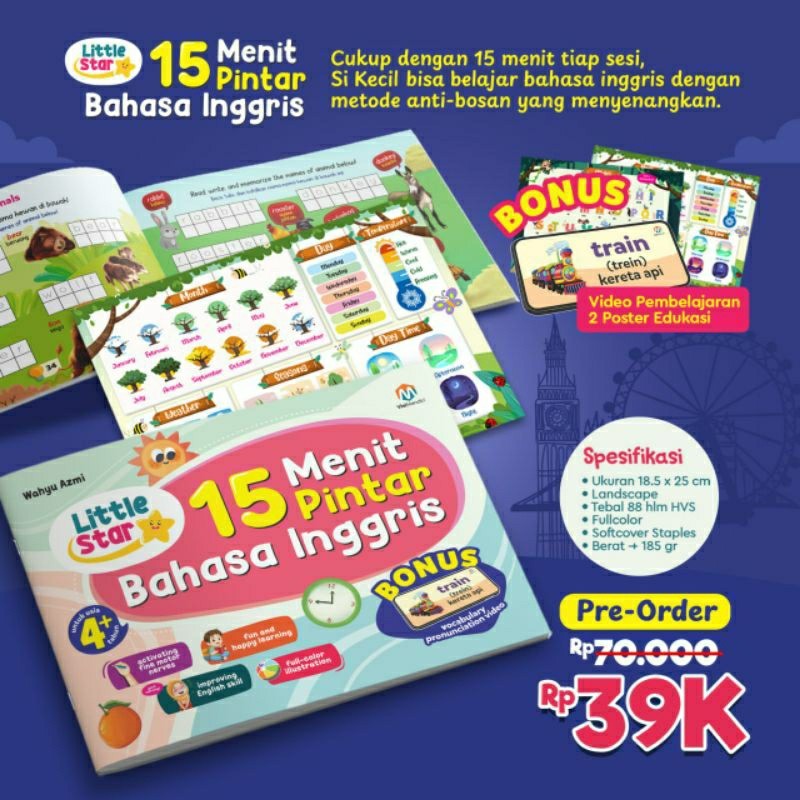 LITTLE STAR 15 MINUTES SMART ENGLISH