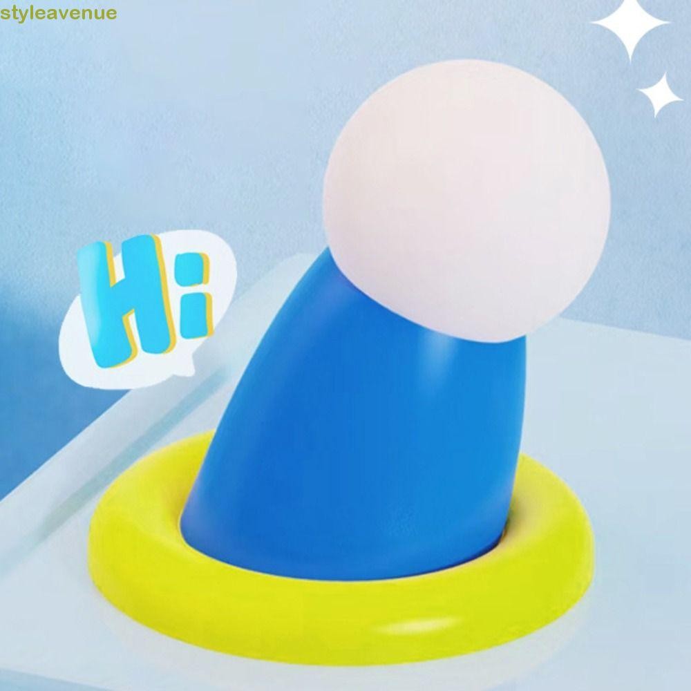 Styleavene Doraemon Night Light, Soft Light Eye Protection Touch Lamp, Cute Pat Dimming 3 Gear Timing Sleeping Nightlight ข้างเตียง