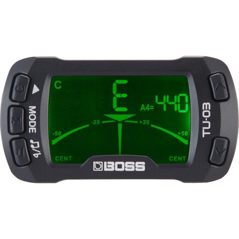 BOSS TU-03 Clip Tuner & Metronome
