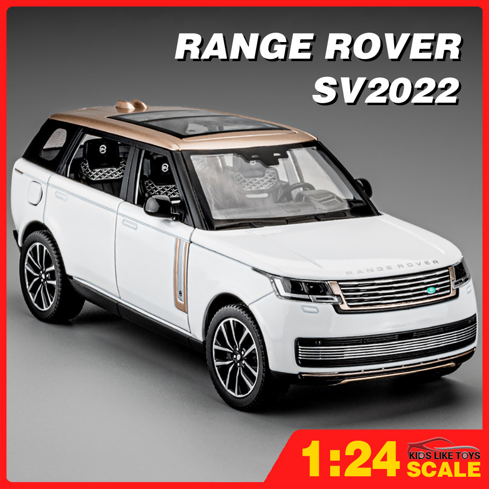 Klt 1:24 Range Rover SV2022 Diecastรุ่นรถของเล่นรถคอลเลกชันของขวัญสําหรับเด็กเด็กผู้หญิง