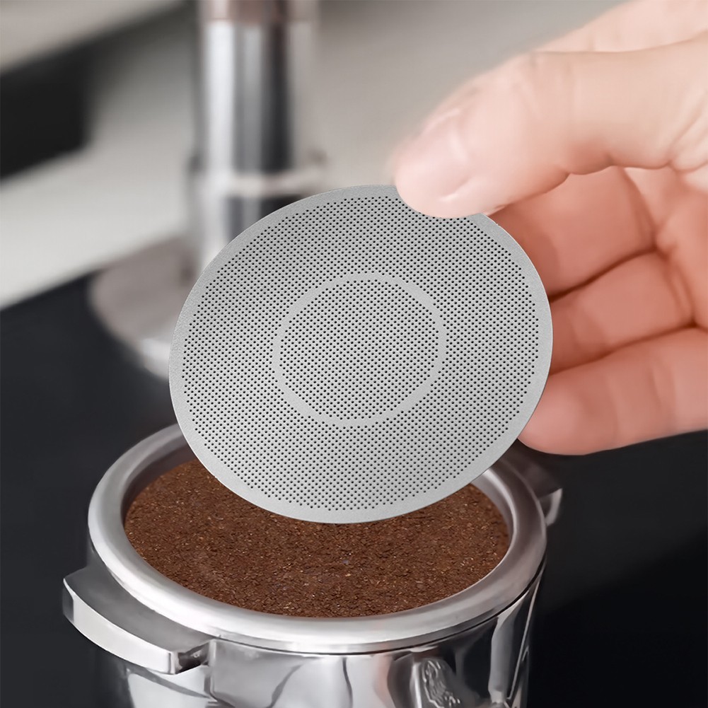 [ROLADYTH] 51/53/58 มม. Espresso Puck Screen ตัวกรองกาแฟแบบใช้ซ้ําได้สแตนเลส