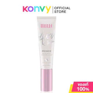 Mille Primer มิลเล่ ไพรเมอร์ 30g (Snail Bright/Brightening Aura/Blur Lasting)