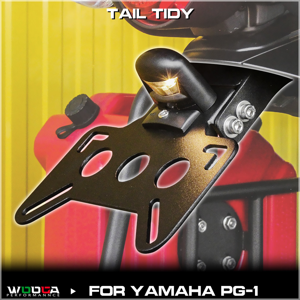 Woga Tail Tidy Kit สําหรับ Yamaha PG-1 PG1 2023 2024 2025 Fender Eliminator ชุด PG 1License แผ่นผู้ถือไฟท้ายวงเล็บ Tidy