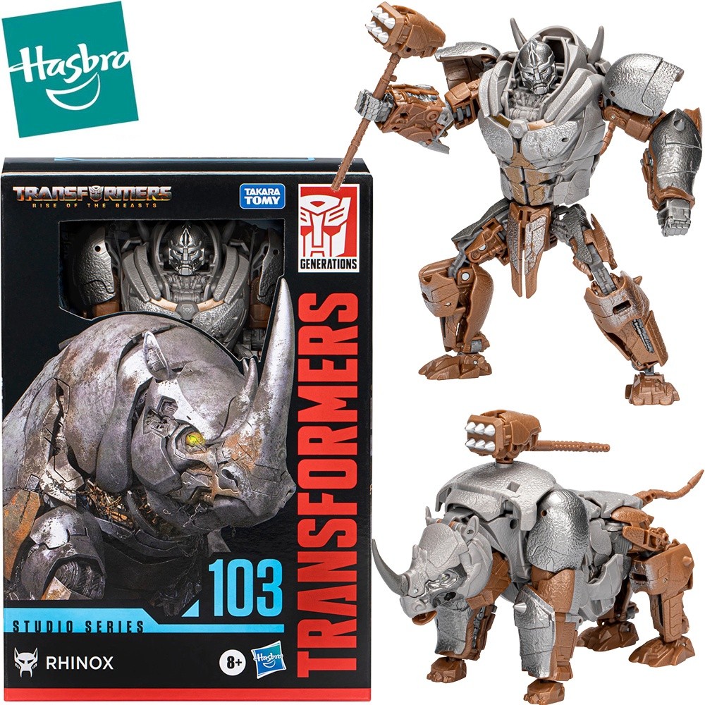 Hasbro Transformers Studio Series103 Ss103 Rhinox Voyager Class Action Figure Collectible Movie Mode