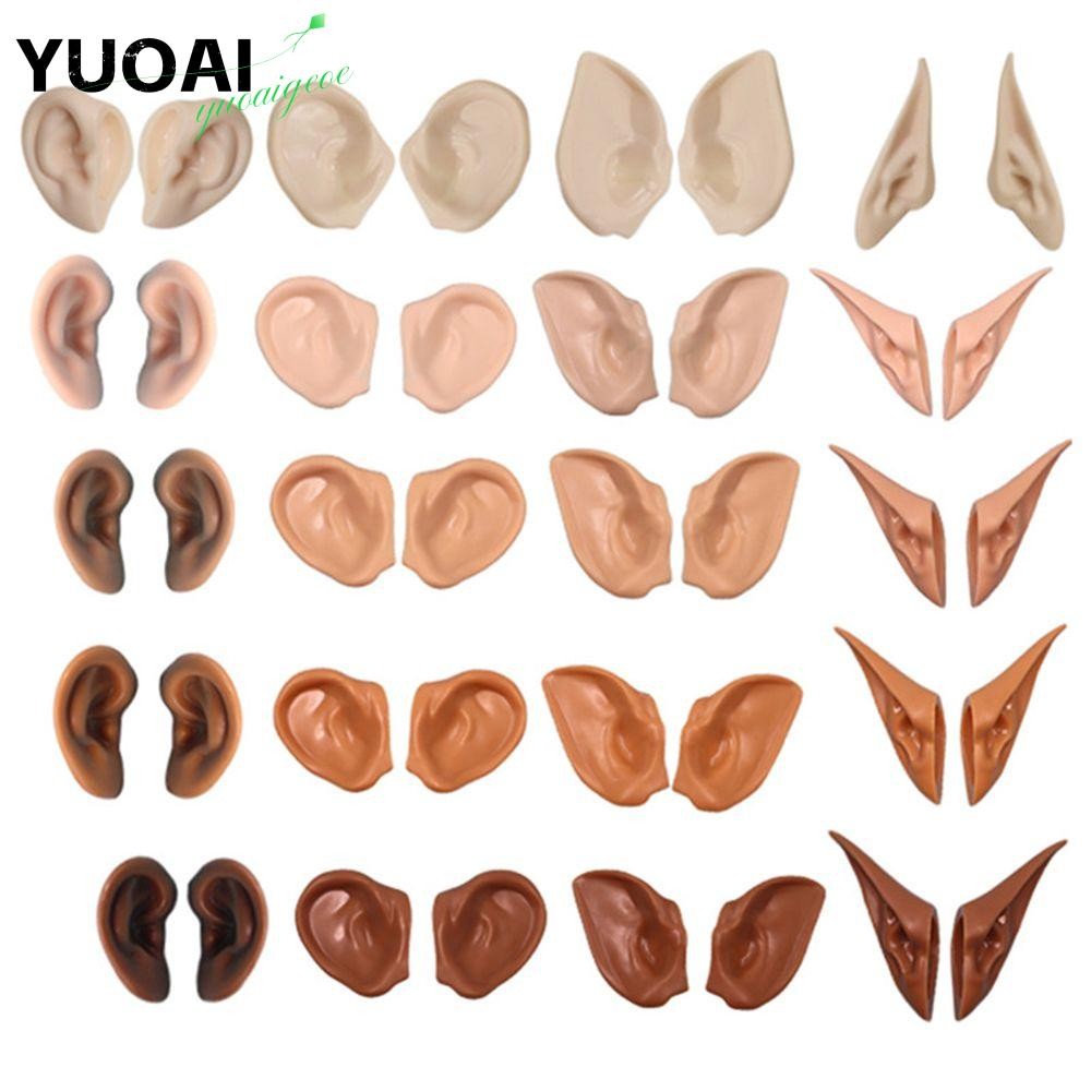 Yuoai ตุ๊กตา Elf Super Black Skin ตุ๊กตาเทียมอุปกรณ์เสริม