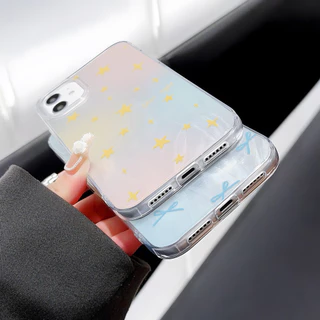 🚚COD🚚 เคส OPPO A5 Pro A3X A60 A79 A18 A17 A16 A15 A54 A57 A58 A38 A77S A53 A3 5G เคส IMD แบบนิ่มกันกระแทกไล่เฉดสีเลเซอร