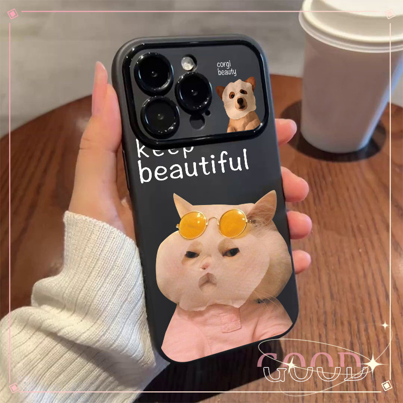 GOOD ส่งจากไทย ซิลิโคน เคสไอโฟน กันกระแทก เคสกันกระแทก สําหรับ 11 12 13 14 15PRO MAX 7Plus XS/R XSMax น่ารัก จิ๋มน้อย