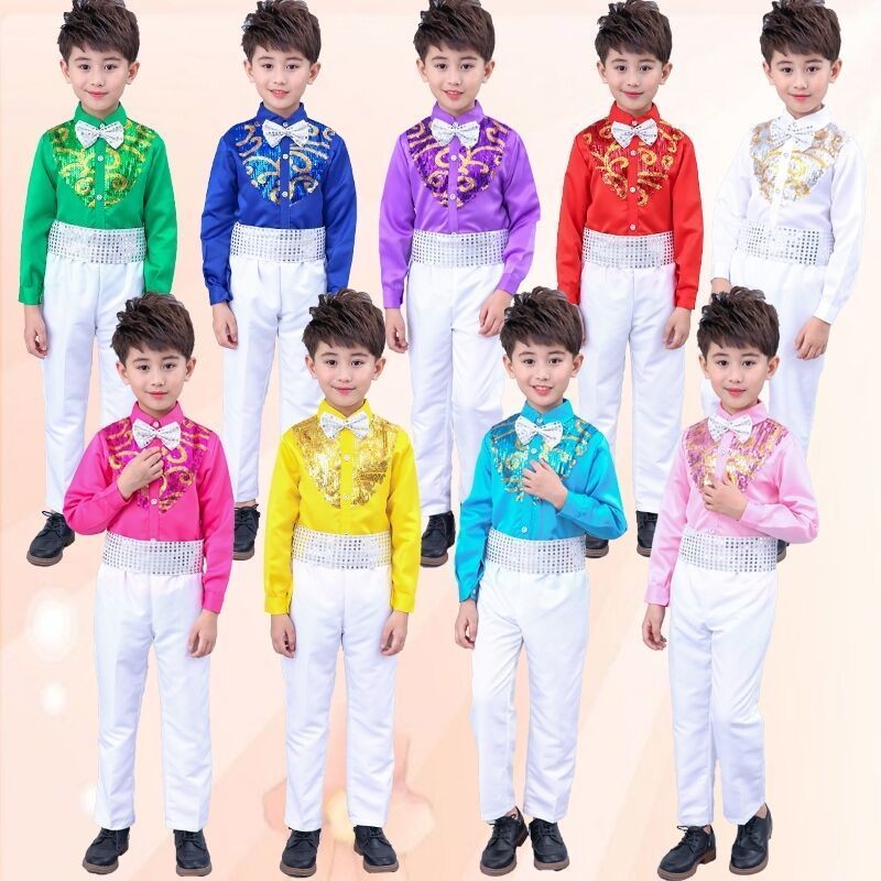 เสื้อผ้าเด็กประสิทธิภาพคอร์ดเด็กชายและเด็กหญิงนักเรียนมัธยมต้นและประถมศึกษากางเกงแขนยาวคอรัสเสื้อผ้าการคํานวณชุดสู