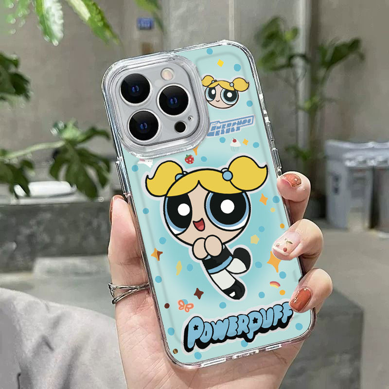 ในสต็อก การ์ตูนน่ารักบินตำรวจหญิงน้อย IPhone 16 15 11 13 14 12 Pro Max 7Plus X Xr Xs Max TPU Waterproof Phone Case
