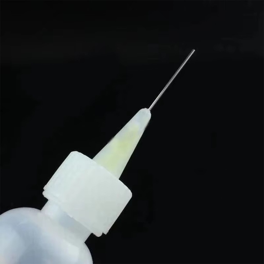 ร้านอยู่กทม.50ML ขวดหยดหัวเข็ม ขวดใส่น้ำยา สีขาว ใส่น้ำยาเคมีต่างๆ