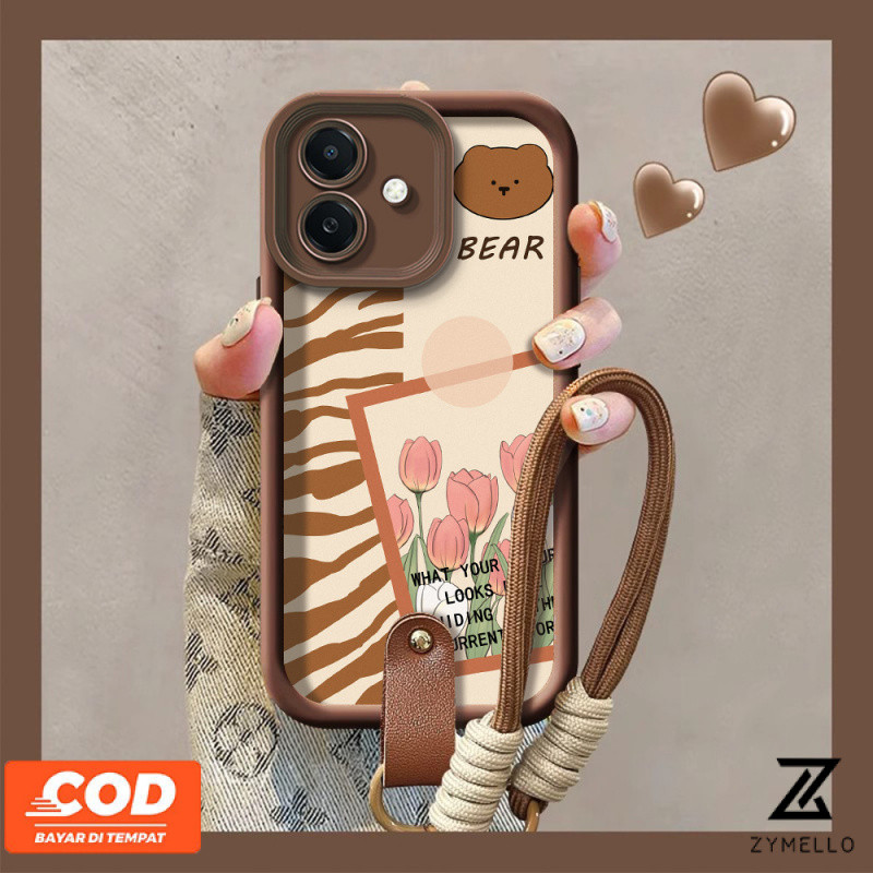 Case OPPO Reno12 F 5G Reno 12 5G Reno12 Pro 5G Reno11 F 5G Reno 11 5G Reno 10 5G Reno 8T 5G Reno 8T 4G Reno 8Z 5G Reno 7Z 5G Reno7 Reno8 Reno4 realme C65 C61 C55 C53 C51หมายเหตุ50หมายเหตุ60 Spotted TULIP กันกระแทก TPU เคสโทรศัพท์โทรศัพท์